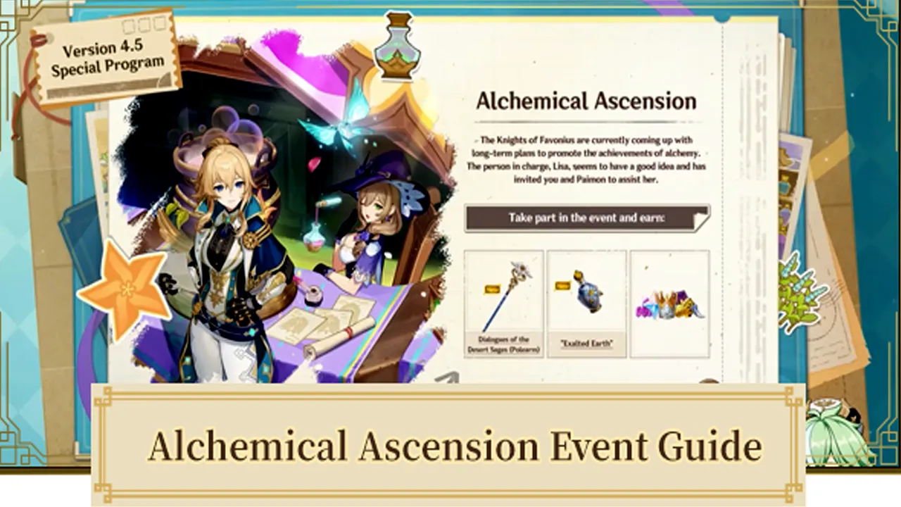 Event Alchemical Ascension Genshin Impact Dikatakan Mirip Potion Permit