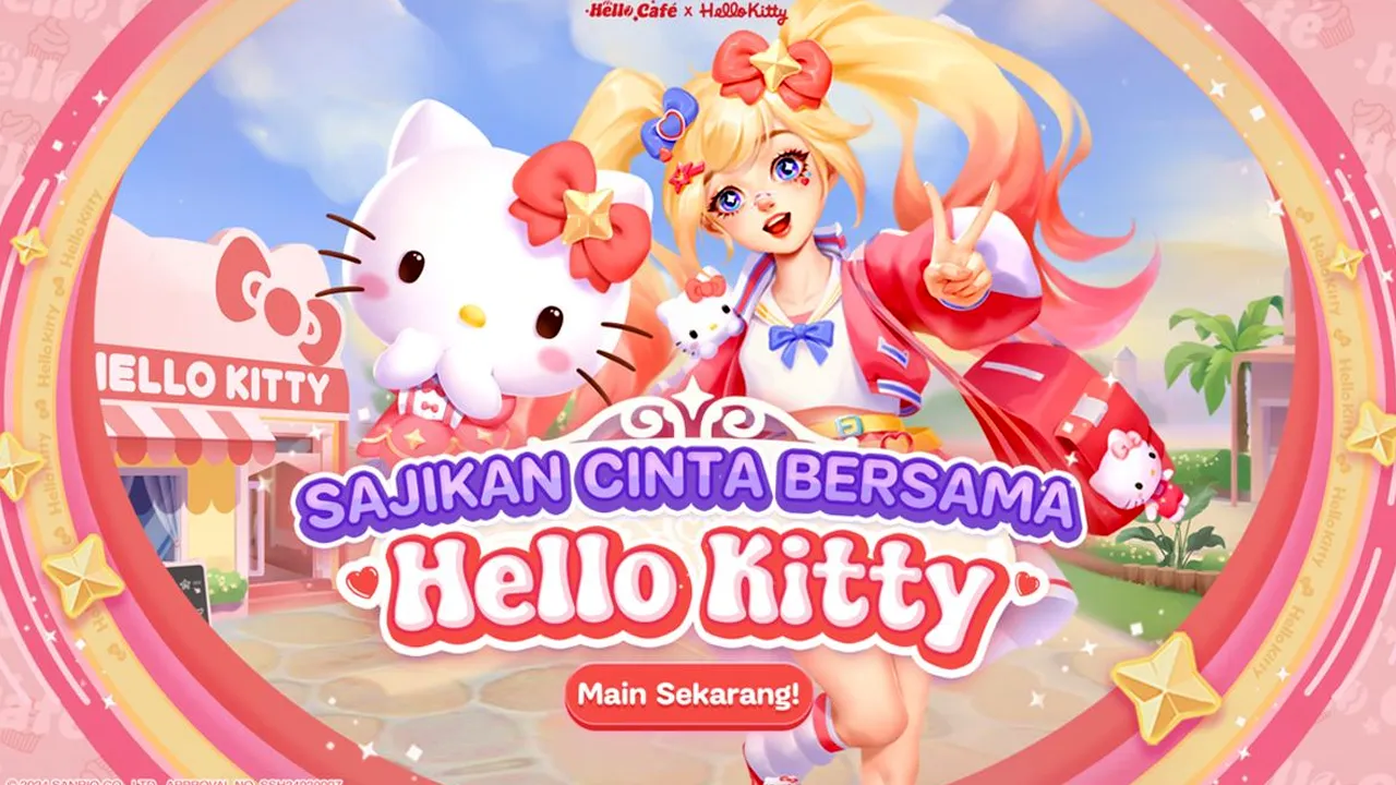 Hello Cafe Bersama Sanrio Akan Bawa Hello Kitty Dalam Game