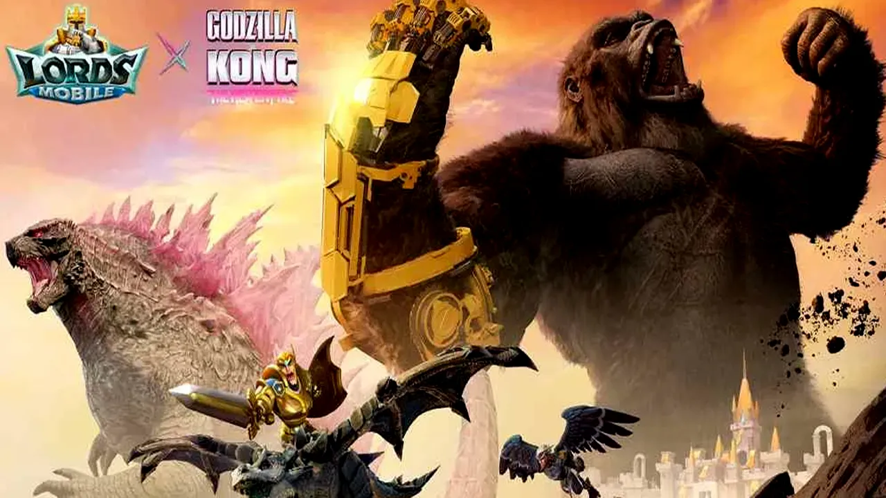 Lords Mobile Hadirkan Event Kolaborasi Dengan Godzilla X Kong